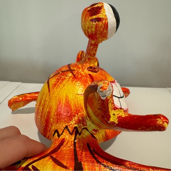 Handmade Crab Cute Figure Statue Decor Handcrafted - Picture 5 of 13